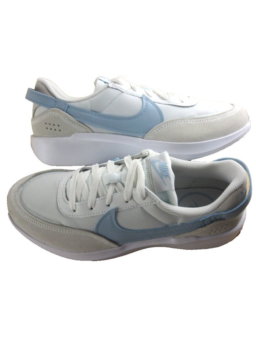 Nike Women's Waffle Debut Retro Running Shoes Platinum Armory Blue Size 8 NIB - Picture 7 of 7